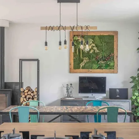 וילה Maison + Studio Au Calme Les Bains